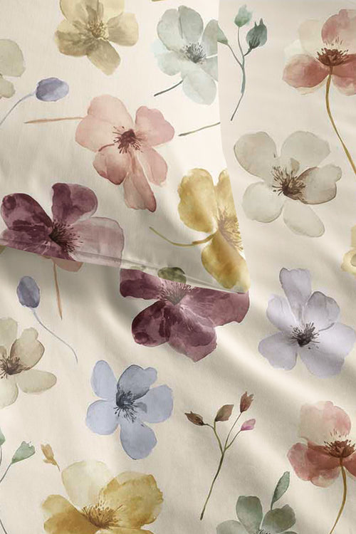 Ariadne at Home Dekbedovertrek Fleurs - 240 x 200/220 cm - Multi