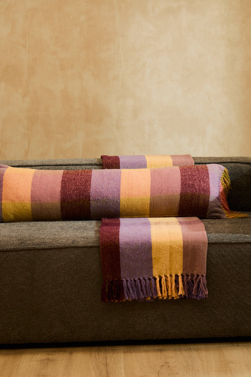 Calma House Kussenhoes Croma - Lila - 35x110