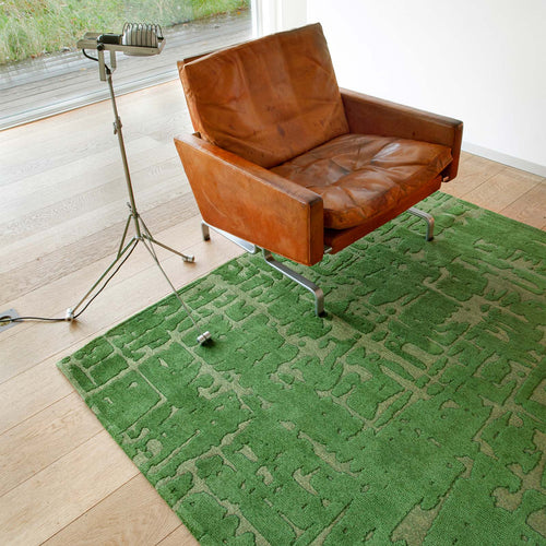 Louis De Poortere vloerkleed Perrier's Green - groen - 140x200cm - vtwonen shop