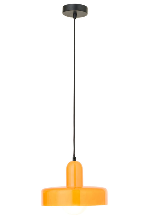 J-Line hanglamp Retro - glas - oranje