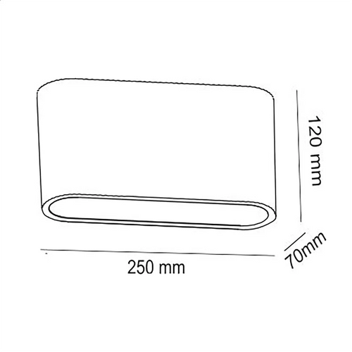 Artdelight wandlamp Lille - 2 lichts - 7  x 12   cm - wit - vtwonen shop