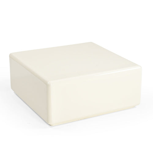 Starfurn Salontafel Elias - Vierkant Wit - 60x60x27cm