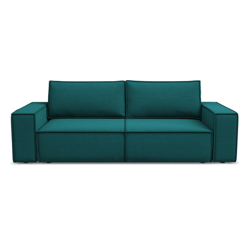 LaMiaSofa 3-zits slaapbank Livorno - velours - marien - 255x105x85