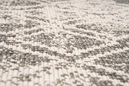 Buiten vloerkleed Frost - Grijs/Wit -  dubbelzijdig - EVA Interior