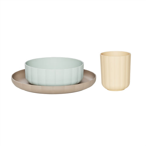 OYOY bord en kom  silicone