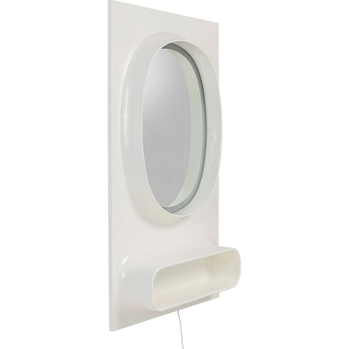 Kare Design Spiegel Aero LED 141x80cm wit