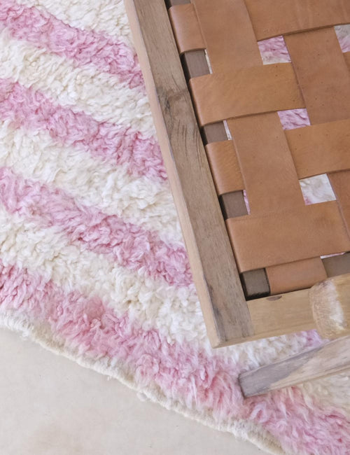 AFK Living vloerkleed Berber - handgemaakt - Wol - 62 x 232 cm - vtwonen shop