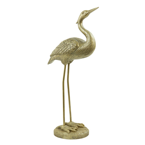 Light & Living ornament Crane - goud - 31x19x67cm - vtwonen shop