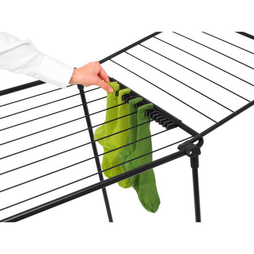 Brabantia HangOn Drying Rack Too, 22 meter - Matt Black