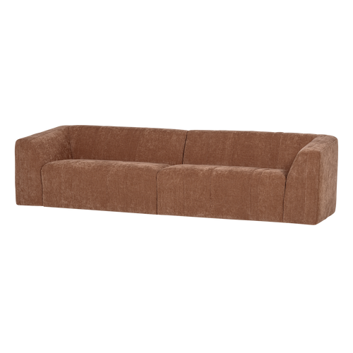 WOOOD 4-zits bank Omaire - Chenille - Roestbruin
