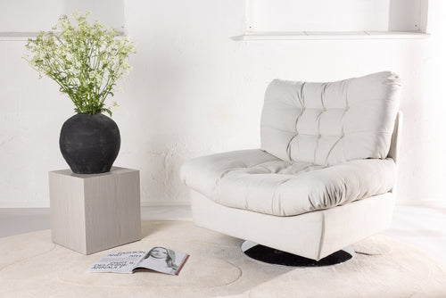 Rebellenclub fauteuil tavake - creme - vtwonen shop