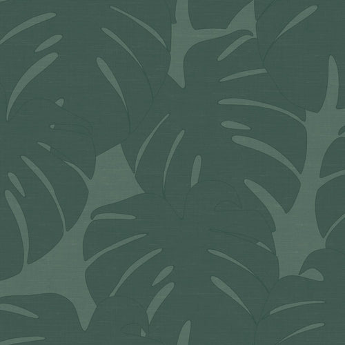 Origin Wallcoverings behang bladeren met geweven structuur zeegroen - 0,53 x 10,05 m - 347763 - vtwonen shop