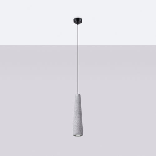 Sollux Lighting Hanglamp ELECTRA beton - 8x8x125cm