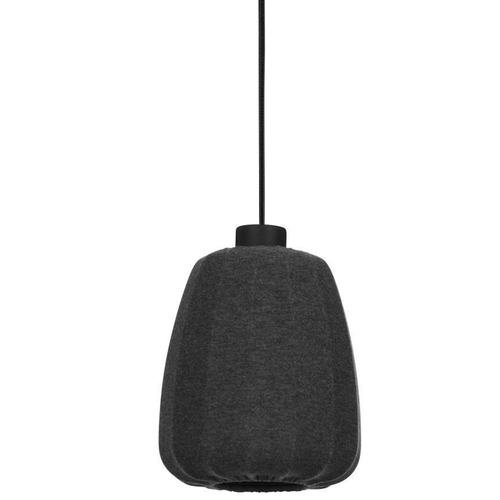EGLO hanglamp Barlaston - e27 - 88 cm - zwart/grijs - uitwasbaar textiel