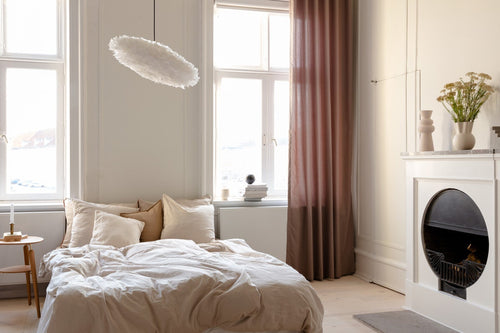 Umage Eos Esther Medium hanglamp white - met koordset wit - Ø 60 cm - vtwonen shop