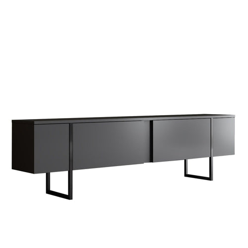Calicosy - Luxe TV-meubel - Antraciet - 30x180x50 cm