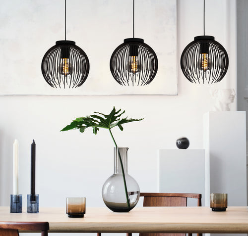 EGLO hanglamp Venezuela-A - E27 - 93,5 cm - Zwart
