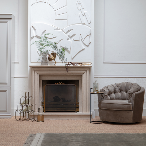 WOOOD bijzettafel Position - Metaal  - Antique Brass - 64x26x26 - vtwonen shop