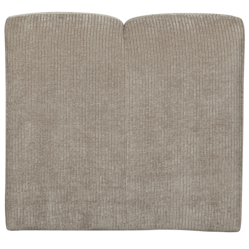 WOOOD 1-zits bank Mojo - Ribstof - Donker Zand - 74x80x97 - vtwonen shop