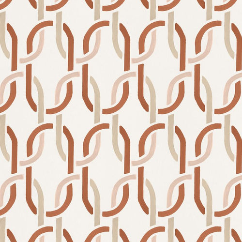 Catchii Behang Frances Joining terracotta - vtwonen shop