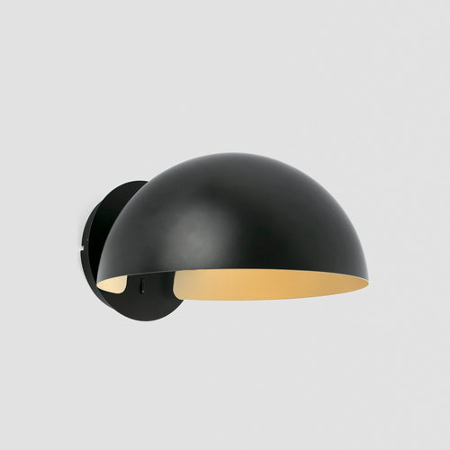 Faro DOMINICA Dome Wandlamp Mat Zwart