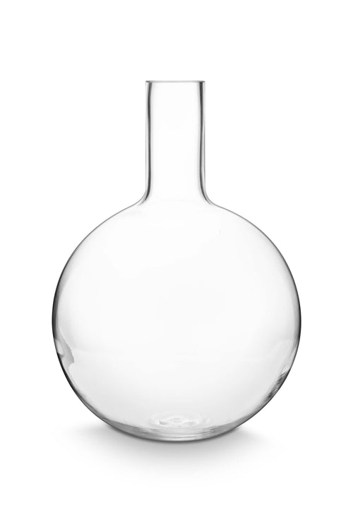 Pip Studio Glazen Vaas Transparant 35 cm
