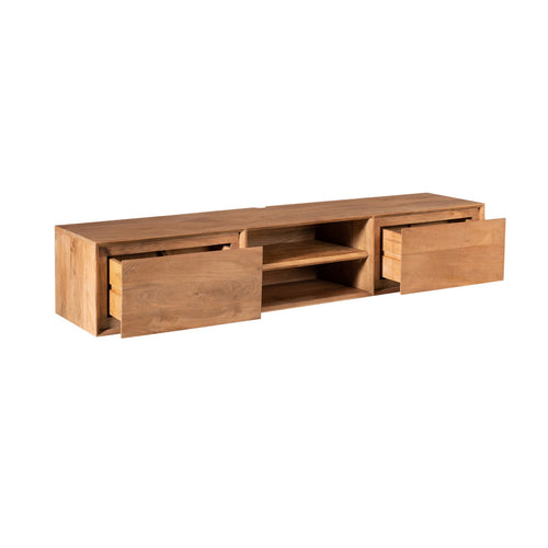 Starfurn Tv-meubel Ambiance - Zwevend - Naturel Hout - 160x35x30cm