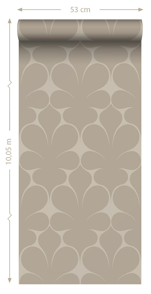 Origin Wallcoverings behang ornamenten beige - 50 x 900 cm - 347922 - vtwonen shop