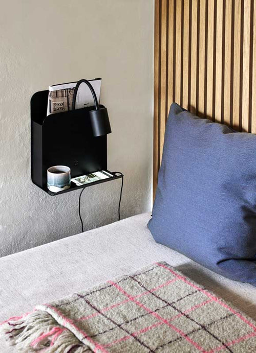 Nordlux Roomi Wandlamp - GU10 - Zwart - vtwonen shop