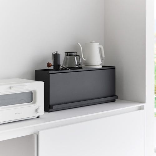 Yamazaki Aanrecht Organizer - Tower - Zwart - vtwonen shop