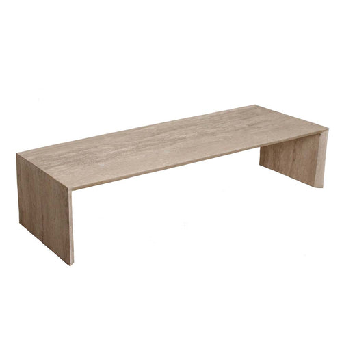 Raw materials salontafel Travertin - sleaky - 160x50x35 cm - vtwonen shop