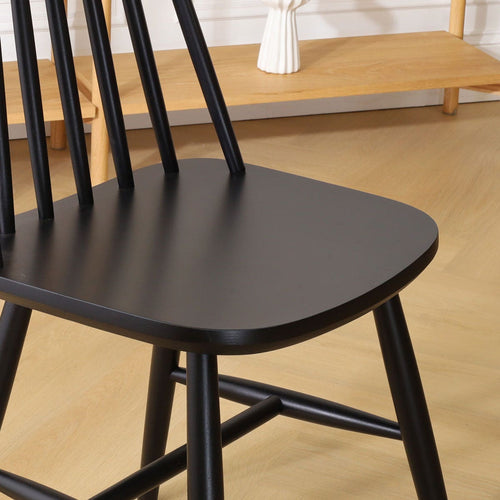 Fameg Filou Houten Spijlenstoel Zwart - vtwonen shop