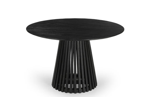 Giga Meubel Eettafel Seppe - Rond - Mangohout - 120cm