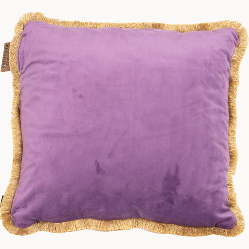 Besarto, draadloos Warmtekussen, Carino lila met franje - vtwonen shop