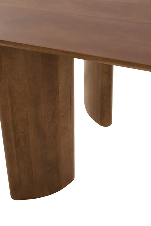 Light & Living eettafel AYMARA - 220x100x76cm - bruin
