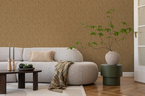 ESTAhome behang grafische lijnen okergeel - 50 x 900 cm - 131412 - vtwonen shop