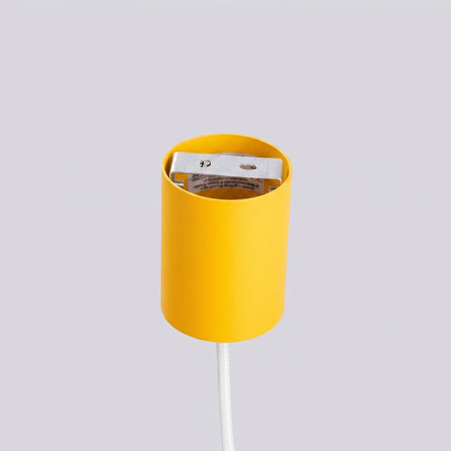 Sollux Lighting Hanglamp HALO 1 geel - 12x12x120cm