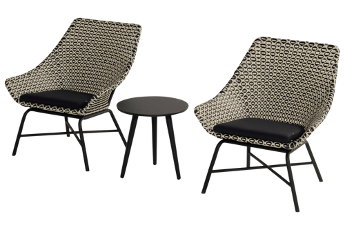 Hartman Bijzettafel Sophie Studio - Zwart Aluminium - 45x45x45cm - vtwonen shop