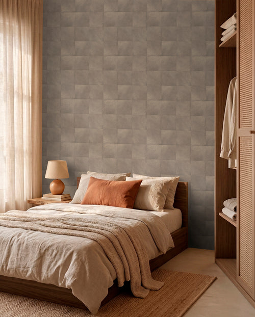 Sanders & Sanders behang dierenhuid donker beige - 53 cm x 10 m - 640091