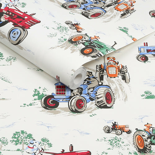 Cath Kidston Vliesbehang - Tractor Multi - vtwonen shop