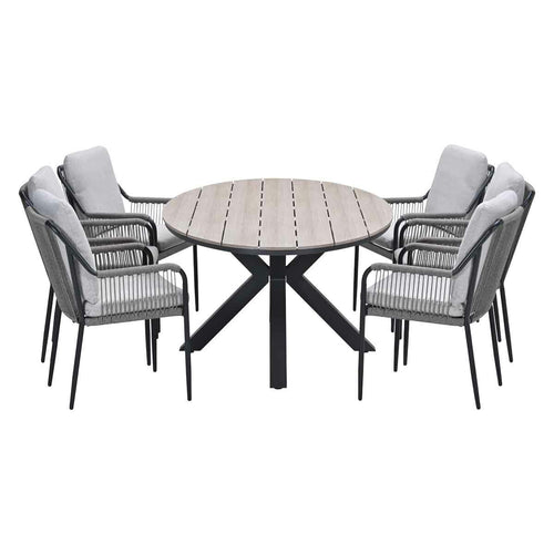 Garden Impressions tuinset Stevie - Tulli - taupe - 180x115 cm - 5-delig