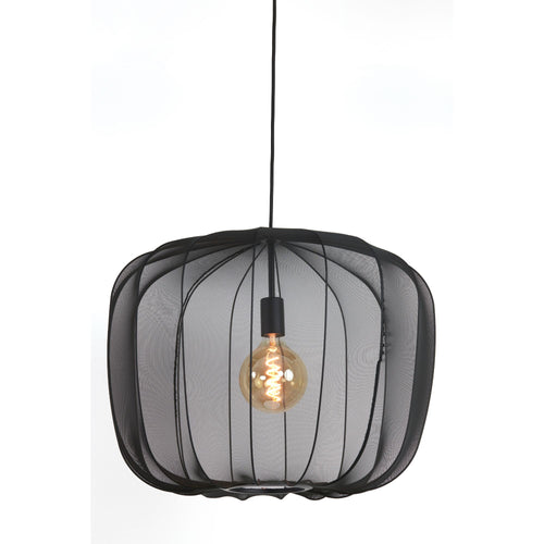 Light & Living hanglamp Plumeria - zwart - Ø60cm - vtwonen shop