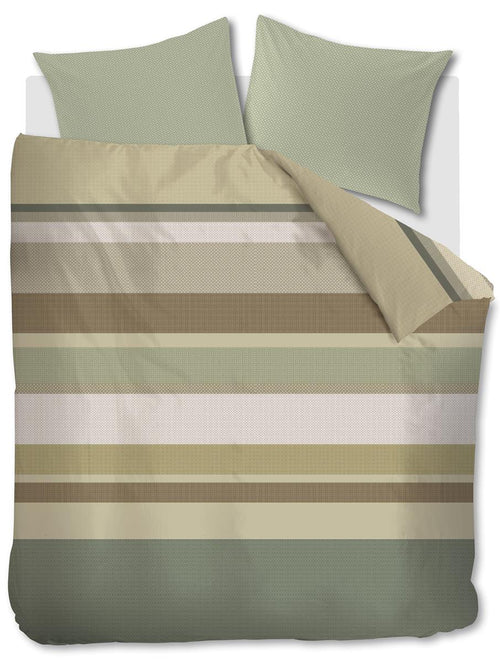 Beddinghouse dekbedovertrek Audrie - 240x200/220 cm - groen