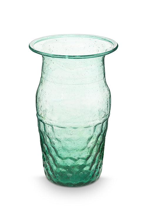 Pip Studio - Bloemenvaas - Blauw-groen - Glazen - Set van 3 vazen
