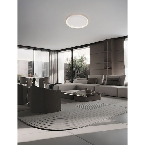 Nova Luce ORMI Inbouw plafondlamp zandwit Triac dimbare LED 48W 3361lm 2700-3000-4000K CCT