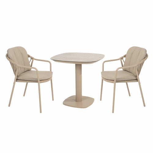 4 Seasons bistroset Manitoba - Manolo latte 3-delig - vtwonen shop