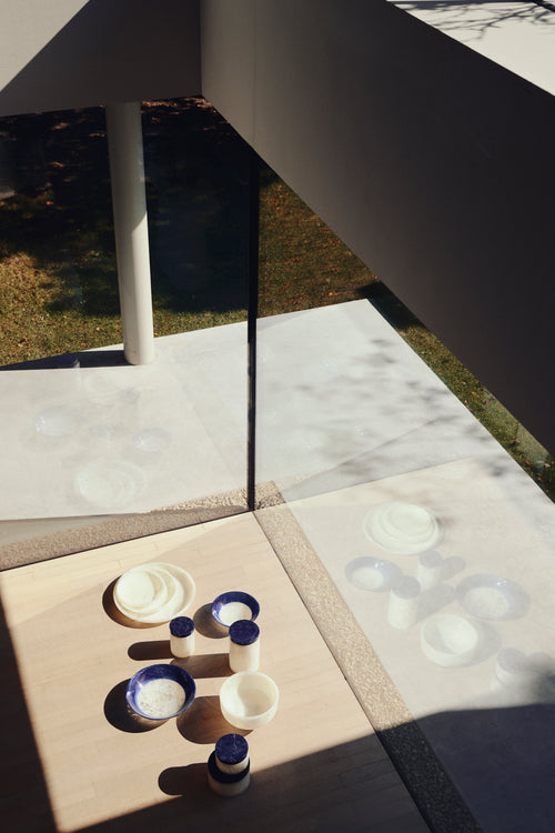 Light & Living deco KELIMUTU - Ø13x17cm - wit