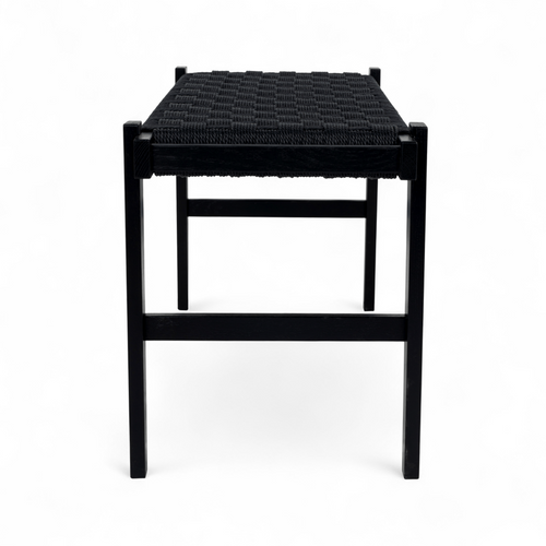 Furnhouse bankje Nobel - Zwart - 38x110x47