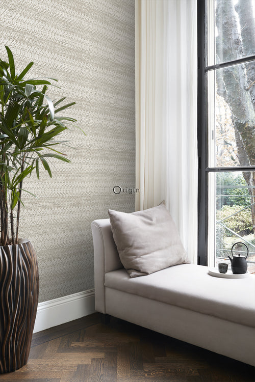 Origin Wallcoverings behang dierenhuid structuur glanzend brons - 53 cm x 10,05 m - 347354 - vtwonen shop