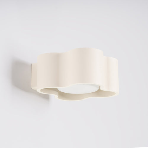 Sollux Lighting Wandlamp OVIO beige Gx53 - 12x14,5x6cm